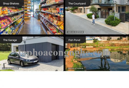 Reoqoo x31b 2.5K UHD Camera ngoài trời cổng rj45 Wifi ăng-ten kép Ai 360 P / T còi hú với đèn led 14 màu phát hiện khói cháy H265 Onvif 8s CLOUD lưu trữ 29552 xt-x31b 10029552